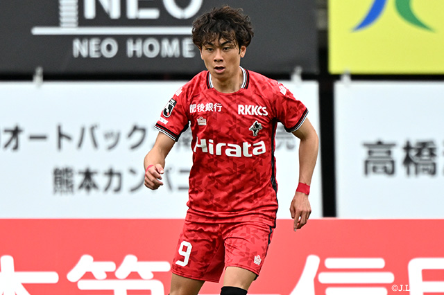 MF大本が全治6週間の負傷【熊本】