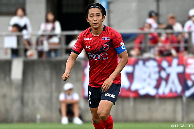 DF遠藤が全治6か月の負傷【いわき】