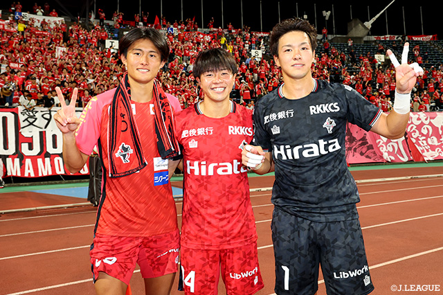 熊本は神代、塩浜のゴールで11試合ぶりの白星!愛媛を下した山形が新体制で初勝利を飾る【サマリー:明治安田J2 第22節】