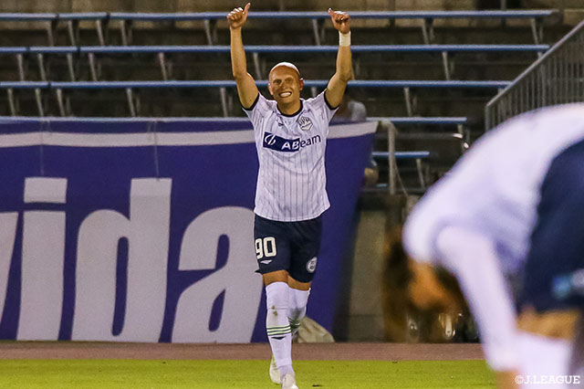 山形は2ゴールで勝利の立役者となったディサロ 燦シルヴァーノに今節もかかる期待は大きい