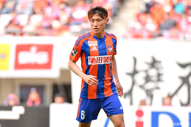 MF秋山がチームを離脱【新潟】