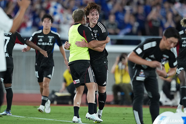 2連勝を達成した横浜FMが最下位から脱出し18位に浮上した