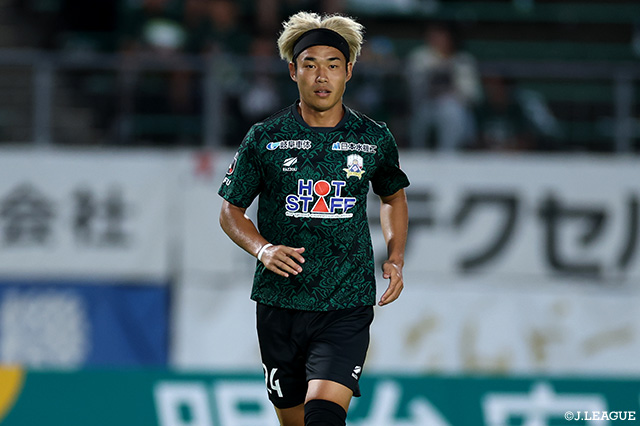 岐阜よりFW粟飯原が完全移籍加入【水戸】