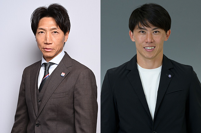 解説:波戸康広(横浜F・マリノス アンバサダー)、太田宏介(FC町田ゼルビア アンバサダー)