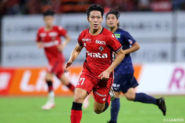 MF豊田が全治4週間の負傷【熊本】