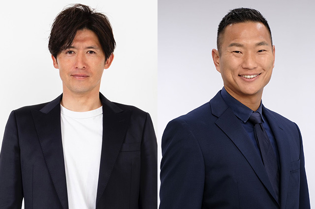 解説：増嶋竜也（京都サンガF.C. OB）、鄭大世（川崎フロンターレ OB）