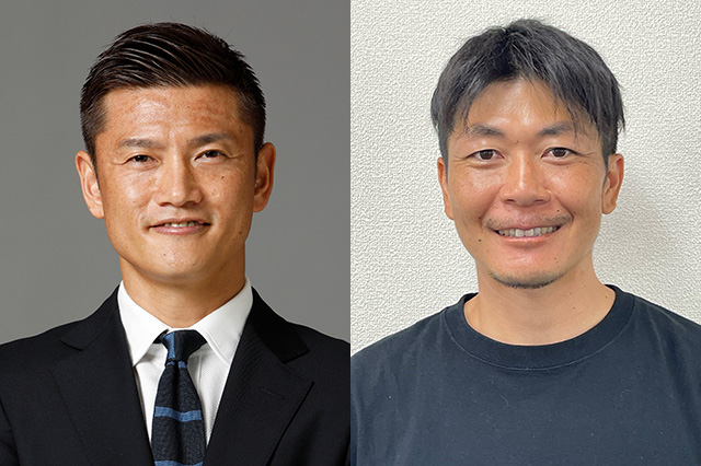 解説：播戸竜二（ガンバ大阪 OB）、近藤直也（柏レイソル OB）