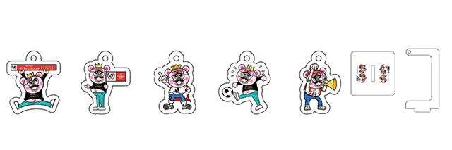 （ガチャ）ゆらゆらアクリルスタンド全5種