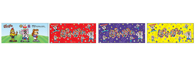 フェイスタオル全4種