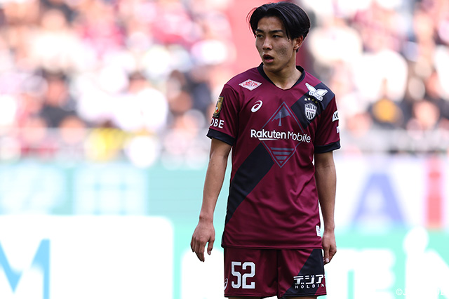 濱﨑は昨季から2種登録選手としてトップチームに登録され、今季の明治安田Ｊ１リーグで3試合に出場しました