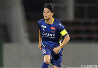 船橋は2024年より群馬に在籍し、今季の明治安田Ｊ３で13試合・1得点の成績でした