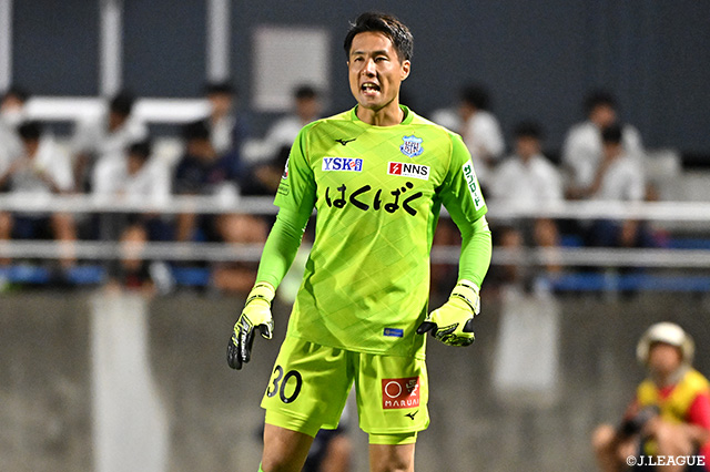 石川は今季、甲府に加入し、明治安田Ｊ２リーグで2試合に出場しました