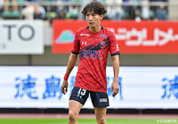 加瀬は2023年よりいわきに在籍し、今季の明治安田Ｊ２リーグで35試合・2得点の成績でした