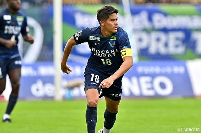 エウシーニョは2022年より徳島に在籍し、昨季の明治安田J2リーグで34試合・3得点の成績でした