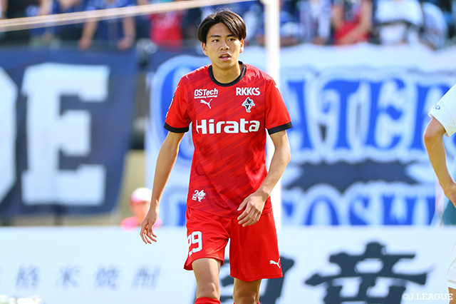 熊本よりFW道脇が完全移籍加入【福岡】