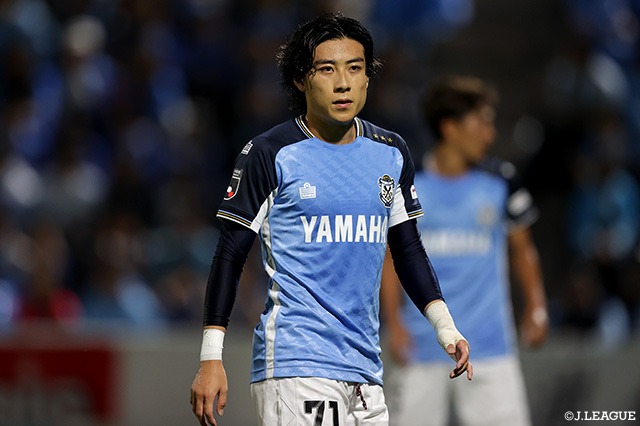 倍井は昨季より磐田に期限付き移籍し、明治安田J2リーグで38試合・6得点の成績でした