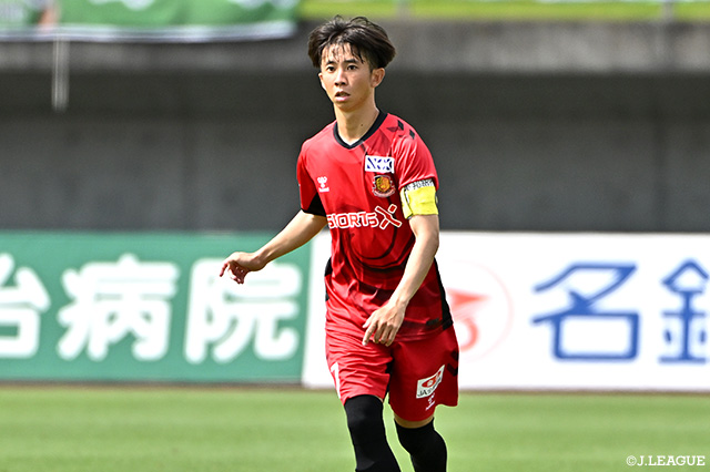 MF針谷がキャプテンに就任【福島】