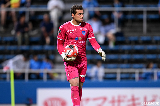 フェリペ メギオラーロは2024年より横浜FCに在籍し、昨季の明治安田Ｊ１リーグで2試合に出場しました