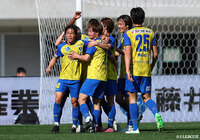 栃木SCは4発快勝で今大会初勝利を挙げた