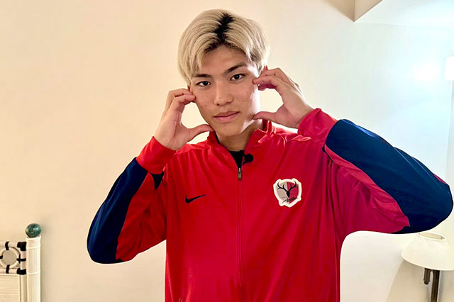 ロス五輪世代を紹介する「ロスプレ」では、鹿島の19歳・徳田 誉を直撃!