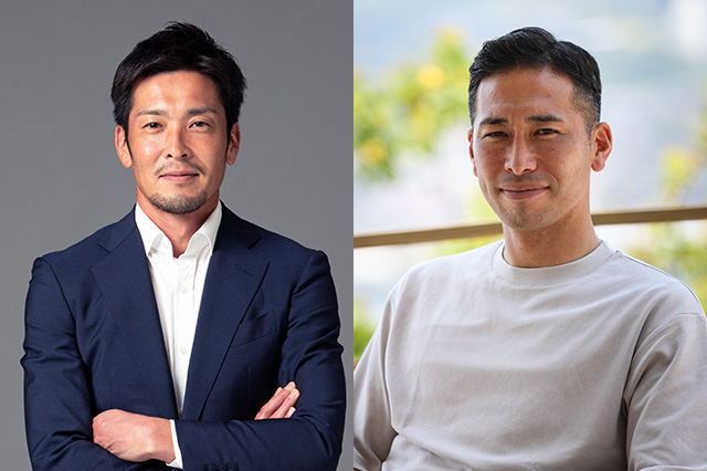 解説：加地亮（ファジアーノ岡山 OB）、徳永悠平（V・ファーレン長崎 OB）