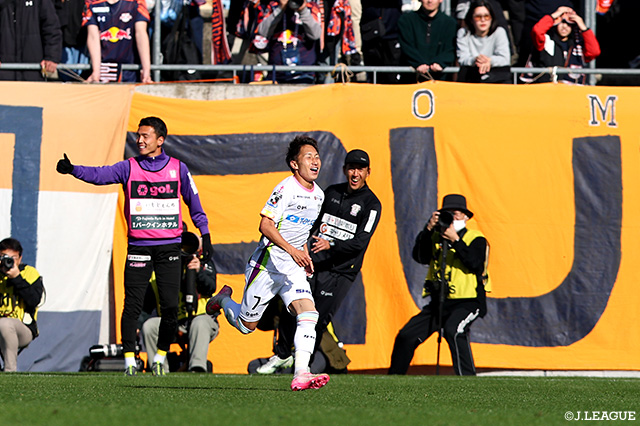 前節、2ゴールで勝利に導いた松木 駿之介(藤枝)に今節もかかる期待は大きい