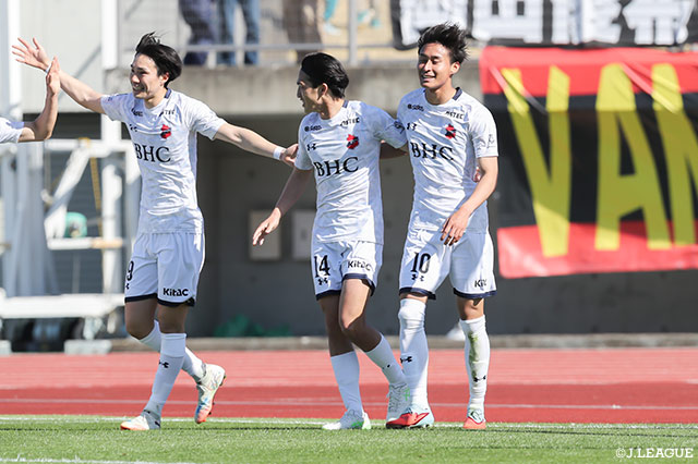 いわきは、待望の加入後初ゴールをマークした西谷 亮がここから勢いに乗っていけるか