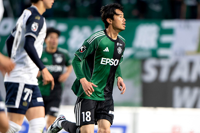 大橋は昨季加入し、今季の明治安田J2・J3百年構想リーグでは3試合・0得点の成績でした