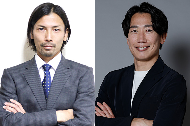 解説:鈴木隆行(鹿島アントラーズ OB)、渡邉千真(ヴィッセル神戸 OB)