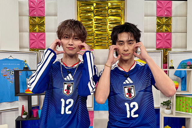 JI BLUEから、白岩瑠姫さん(JO1)、西洸人さん(INI)がスタジオに登場します!