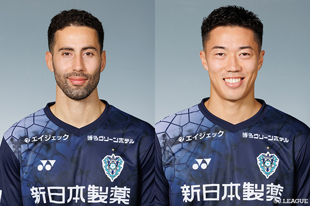 福岡は、FWナッシム ベン カリファとDF池田 樹雷人の契約満了を発表しました