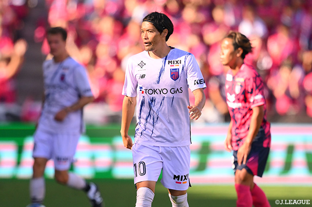 東は2013年より在籍し、今季の明治安田J1百年構想リーグで1試合・0得点の成績でした