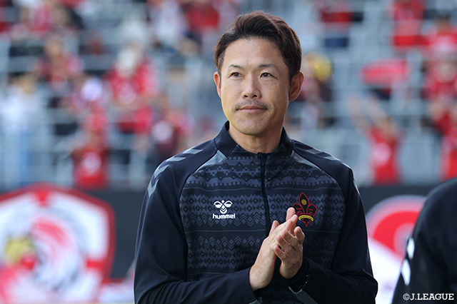辻田監督は2025年より指揮を執り、今季の明治安田Ｊ２・Ｊ３百年構想リーグで10勝（5PK勝）8敗（2PK敗）の成績でした