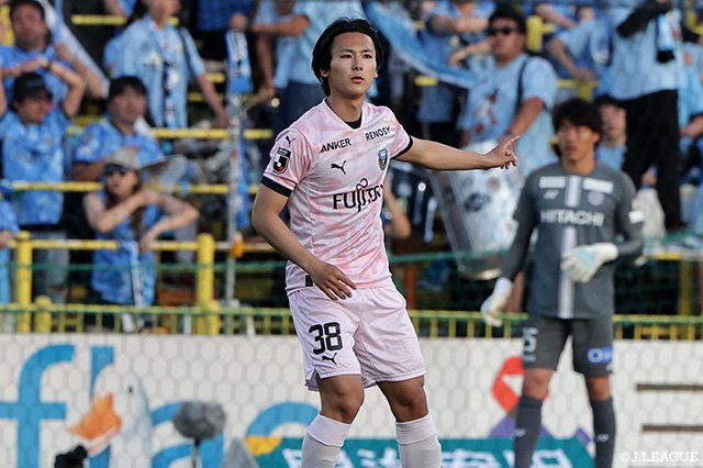 神田は2024年より川崎Ｆに在籍し、今季の明治安田Ｊ１百年構想リーグで8試合・0得点の成績でした