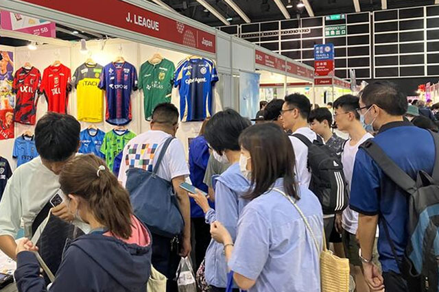 各ブースではグッズの販売やギブアウェイのキャンペーン等を実施いたします