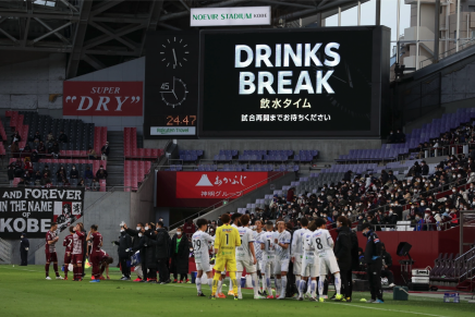 写真：飲水タイムの様子