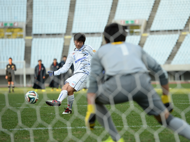 【Ｊユースカップ決勝　鹿島ユースvsＧ大阪ユース】一進一退の攻防が続くPK戦（4/7）