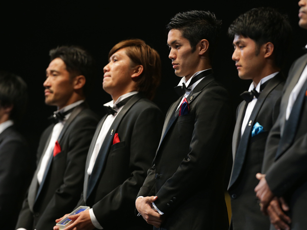 【2014年Ｊリーグアウォーズ】登壇した各クラブの選手たち（1/7）