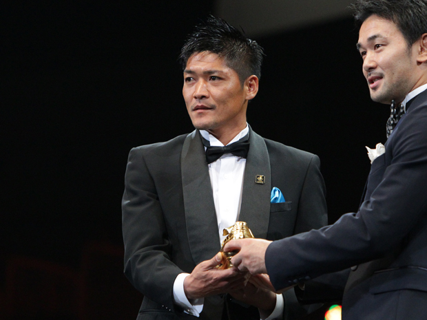 【2014年Ｊリーグアウォーズ】2年連続で得点王のタイトルを受賞した大久保（川崎Ｆ）（6/7）