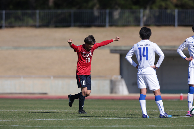 【ＪＳＮＹＣ２０１５ 鹿島vs大分】鹿島vs大分 途中出場でゴールを奪った本山（４／６）