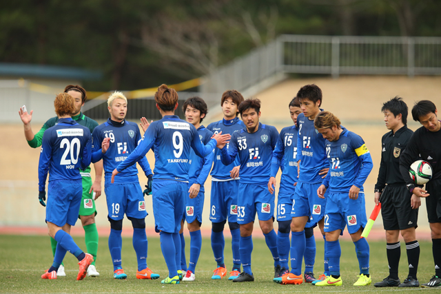 【ＪＳＮＹＣ２０１５ 大分vs福岡】完封勝利を飾った福岡の選手たち（８／９）