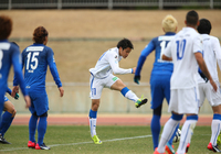 【ＪＳＮＹＣ２０１５ 大分vs福岡】シュートを放つ為田（５／９）