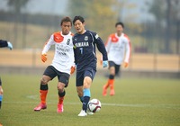 【ＪＳＮＹＣ２０１５ 清水vs磐田】キャプテンマークを巻く上田（磐田）（５／１0）