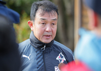 【ＪＳＮＹＣ２０１５ 浦和vs熊本】熊本の小野監督（１２／１２）