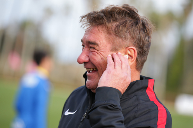 【ＪＳＮＹＣ２０１５ 浦和vs熊本】浦和のペトロヴィッチ監督（１１／１２）