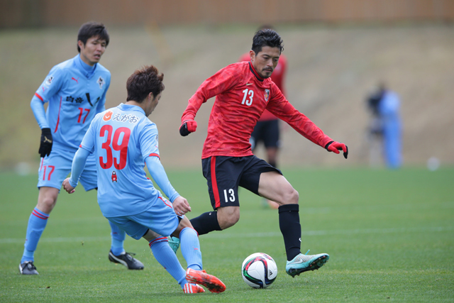 【ＪＳＮＹＣ２０１５ 浦和vs熊本】浦和の中盤を担った鈴木（８／１２）