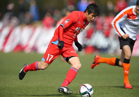 【ＪＳＮＹＣ２０１５ 熊本vs清水】フル出場した齊藤（熊本）（４／９）