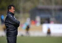 【ＪＳＮＹＣ２０１５ 磐田vs熊本】ロアッソ熊本、小野監督（１０／１２）