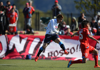 【ＪＳＮＹＣ２０１５ 磐田vs熊本】森島（磐田）の強烈なシュートが熊本を襲う（３／１２）