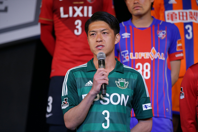 【２０１５Ｊリーグプレスカンファレンス】開幕に向けてコメントする田中（松本）（１３／１８）